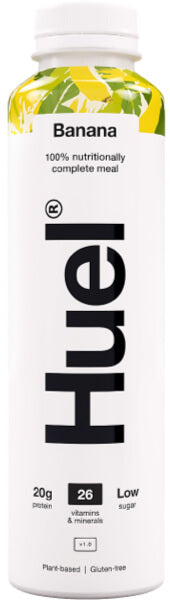 Huel makes an energy drink infused with 26 vitamins and minerals